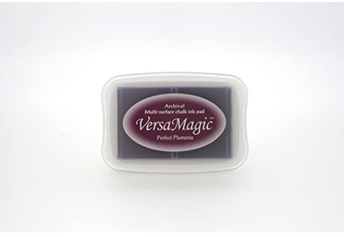 Tsukineko Versamagic Chalk-Finish Ink Pad - Pretty Plumeria