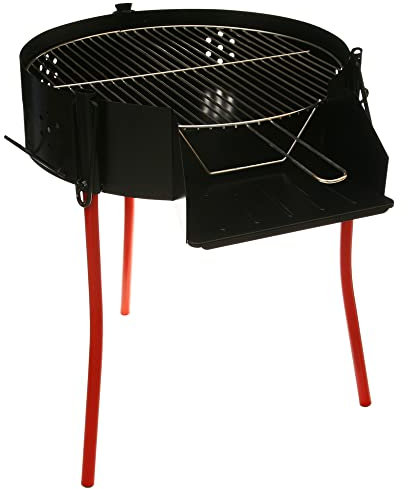 Garcima - Barbacoa Rustica Multiusos Ø 60 cm. Valida Para Carbon, Leña y Paelleros.