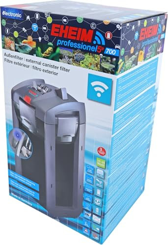 EHEIM Filtre externe pour Aquarium Professionel 5 Electronic 700 de 300 à 700 L