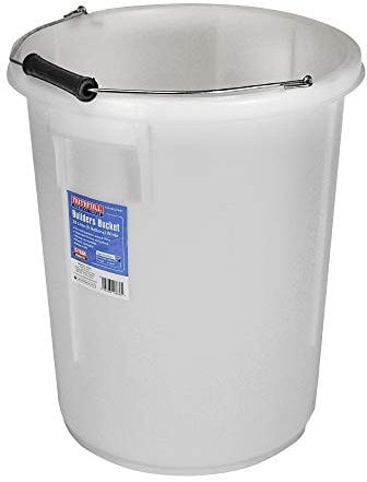 Faithfull 25 Litres (5 Gallons) White Builders Bucket