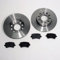 Bremsscheiben Ø 282 mm/Bremsen + Bremsbeläge für hinten/für die Hinterachse