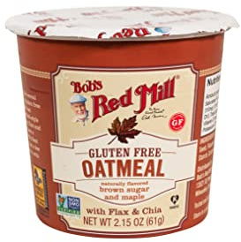 Bob's Red Mill Maple Brown Sugar Gluten Free Oatmeal Cup, 1 cup