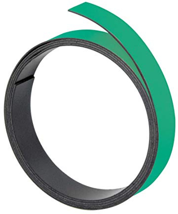 Franken GmbH M805-02 - Magnetband, 100 cm x 20 mm, Stärke: 1 mm grün