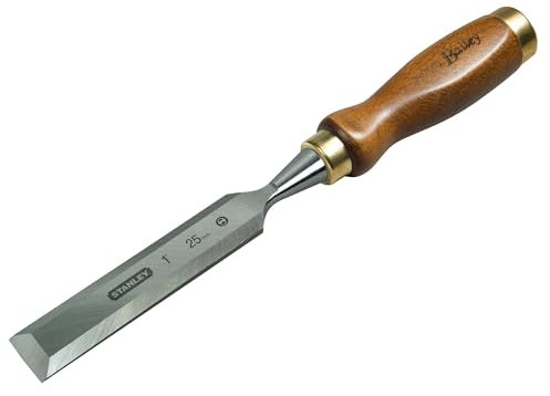 Stanley 2-16-392 Ciseau à bois avec manche bois 25 mm