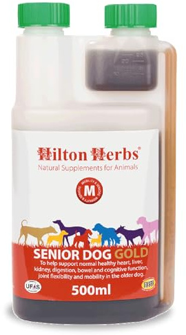 Hilton Herbs Senior Gold for Dogs - 500 ml
