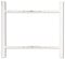Superior Electronics Tower Slim – Kit di Sovrapposizione Lavatrice Asciugatrice - Supporto Universale Salvaspazio - Facile Installazione - SUPSLW002