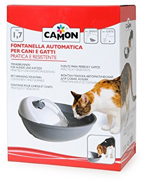 Camon Fontanella Drinking Fountain, Accessori Cane, Accessori Gatto, Ciotole e Abbeveratoi
