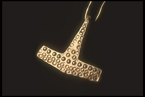 757002 Thor's Hammer Viking Ornament A4 Photo Poster Print 10x8