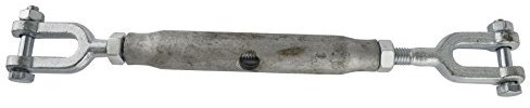 Rigging Screw 8mm Galvanised Jaw to Jaw Turnbuckle Straining DK66
