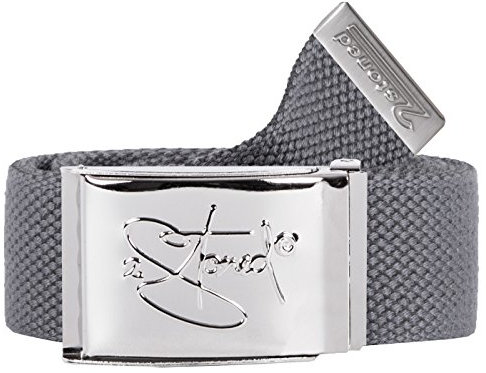 2Stoned Original Gürtel 4cm mit Chromschnalle Classic in Anthrazit für Damen und Herren