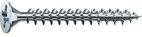 SPAX Universalschraube, 3,5 x 13 mm, 1000 Stück, Kreuzschlitz Z2, Senkkopf, Vollgewinde, 4CUT, WIROX A3J, 1081010350135