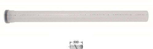 Vaillant 303253 Verlängerung 1 m, 80 mm PPs