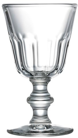 Côté Table 17195 Perigord Verre à Vin avec Pied Transparent 19 cl 8 x 8 x 14 cm (lot de 6)