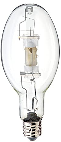 Satco S5837 3400K 1500-Watt Clear Universal Mount Mogul Base BT56 Metal Halide Lamp