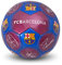 FC Barcelona - Ballon de football (Taille 1) (Taille unique) (Rouge/Bleu)