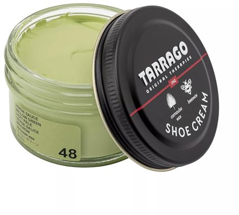 Tarrago Shoe Cream Jar 50 ML, Chaussures OU Complement Mixte Adulte, Willow Green 48