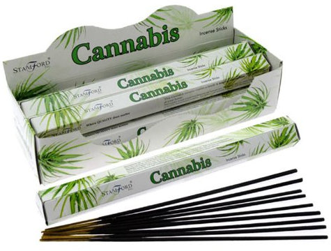 Stamford, Cannabis-Räucherstäbchen, ganze Packung