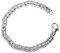 Königskette Armband, rund 8mm - Länge 20cm, 925 Silber
