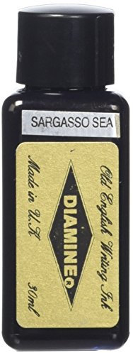 Diamine Ink,Sargasso Sea,blau,Tinte für Füllfederhalter,30 ml