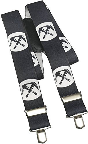 Pionier 1084-0 Hosenträger Dachdecker, 0 Schwarz