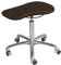 Sport-Tec Therapiehocker Exklusiv mit Polster und Rollen, Praxishocker, Rollhocker