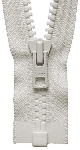 YKK Open Ended Zip, No. 841 Ivory, 66 cm Length