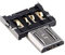 Micro USB à 5 broches. Connecteur OTG. Adaptateur pour téléphone portable, tablette et Câble USB et disque flash.