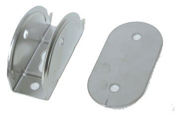 Lalizas Nuova Rade Ersatzteil Montageplatte für Edelstahl Badeleiter Ø25mm