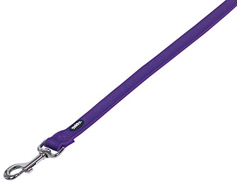Nobby Leine Classic Preno, lila/lila L: 120 cm, B: 15/20 mm, 1 Stück
