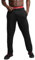 Champion Herren Sweatpants, Powerblend, Fleece, offenem Boden (Reg groß) Hose, Schwarzes C-Patch-Logo