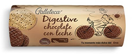DIA GALLETECA galletas digestive con chocolate paquete 300 gr