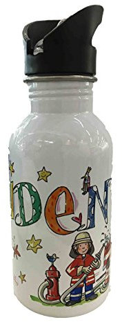 Edelstahl-Trinkflasche mit Namen, 500 ml, RosiRosinchen