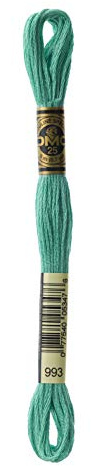 DMC 6-Strand Embroidery Cotton 8.7yd-Light Aquamarine