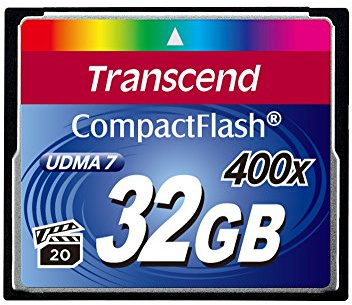Transcend 32GB 400x Compact Flash Memory Card