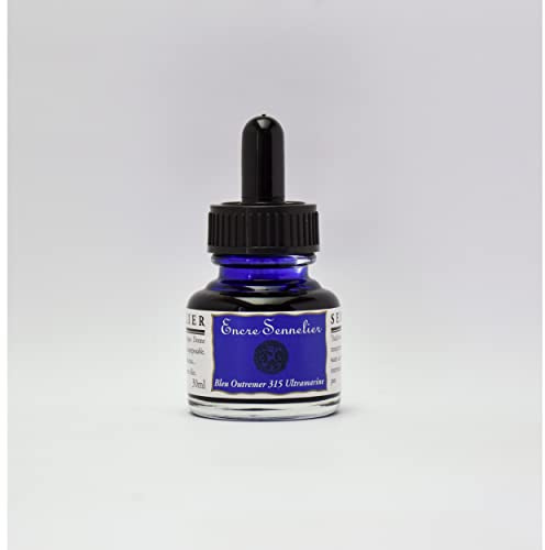 Sennelier Ink 30 ml Bottle - Ultramarine Blue by Sennelier