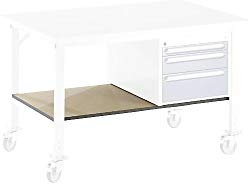 Ablageboden, MDF Platte, 22 mm stark BxT 2000x800 mm