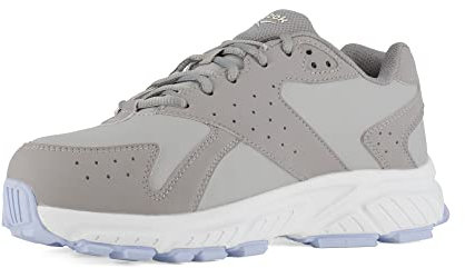 Reebok Work Women's Hyperium Work Grey and Powder Blue Composite Toe Boots