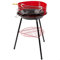 Aktive 52537 - Barbacoa de carbón 37 cm de diametro, Camping