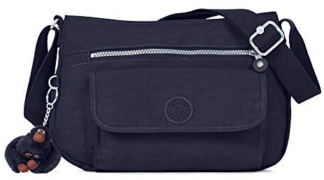 Kipling Damen Syro Umhängetasche, Echtes Blau