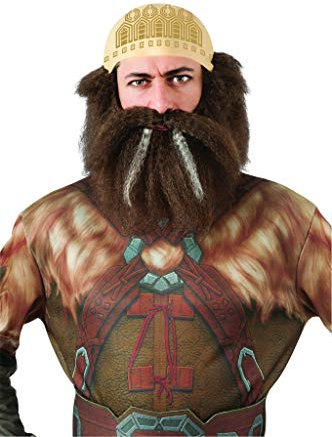 Kit Bart und Perücke Dwalin Oakenshield Der Hobbit Eine unerwartete Reise für Erwachsene