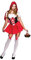 Adult Womens Little Red Riding Hood Fancy Dress Costume - Medium (UK 14-16)