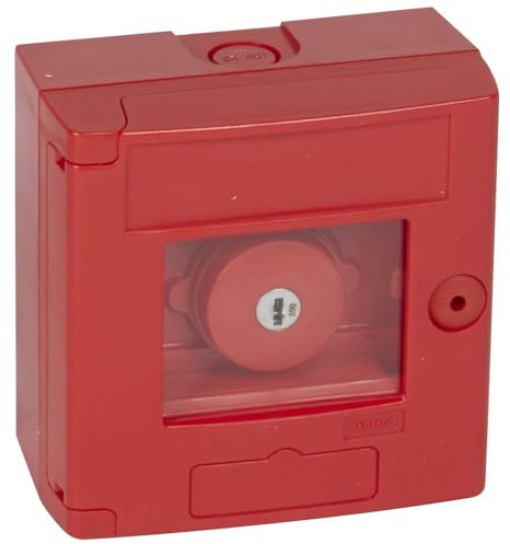 Legrand 038003 Coffret Bris de Glace Coup de Poing IP44, Montage en Saillie, Rouge