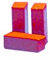 RAYHER HOBBY Rayher 3103218 Farbpigmente für Wachs und Kerzen-Gel, rot, 1 x 1 x 2,9 cm, Btl. 3 Stück, Kerzenwachs färben, intensive Farbgebung