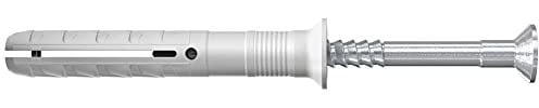 fischer - Tornillo y taco de golpe de acero N 5x30/5 para hormigón, Caja 100 unidades