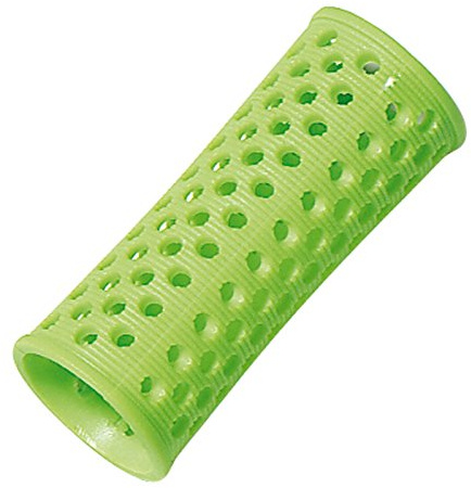 Comair 3011741 Flachwellwickler, 25 mm, konisch lang, 10er Beutel, grün