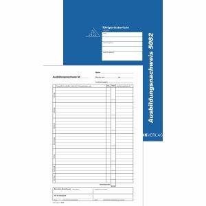 RNK Ausbildungsnachweis A4 Block 28 Blatt