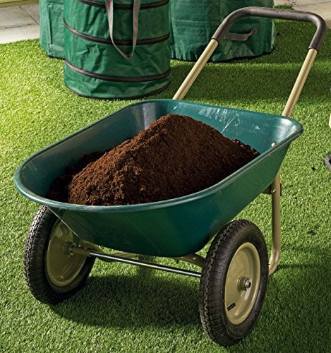 Rhyas Twin Wheeled Wheel Barrow 66 Litre