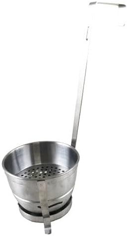 Aladin B300 Kohlebehälter Edelstahl - mit Luftschlitzen und Aschefänger