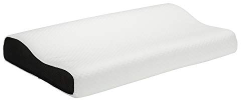 Pikolin Home - Guanciale viscoelastico, memory foam ergonomico, con fodera in Aloe Vera, sfoderabile, media durezza-bassa, 40 x 70 cm, altezza 7-11 cm. Tutte le misure