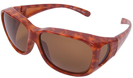 Rapid Eyewear Polarisierte Medium - Groß Schildpatt ÜBERBRILLE FÜR DAMEN Brille Übergehen. Überzieh Sonnenbrille zum Fahren, Sport usw. Sonnenüberbrille mit uv400 Schutz